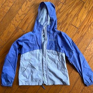 Girls Columbia rain jacket